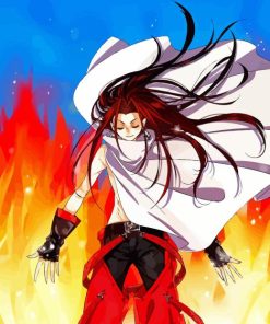 Hao Asakura The Shaman King Art Diamond Painting