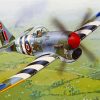 Hawker Typhoon Fighter Diamond Painting