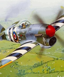 Hawker Typhoon Fighter Diamond Painting