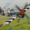 Hawker Typhoon Fighter Diamond Painting