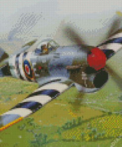 Hawker Typhoon Fighter Diamond Painting