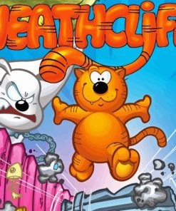 Heathcliff And The Catillac Cats Poster Diamond Painting