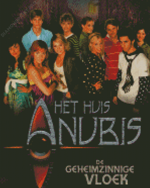 Het Huis Anubis Poster Diamond Painting