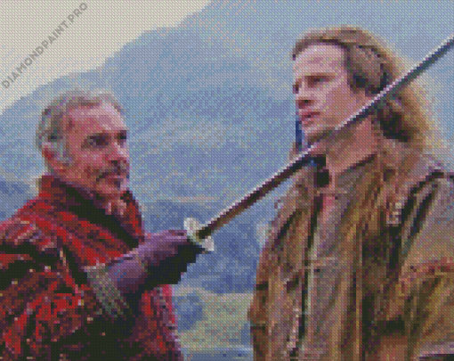 Highlander Characters Diamond Painting