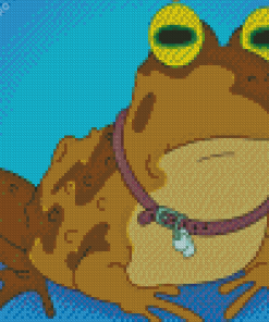 Hypnotoad Character Diamond Painting