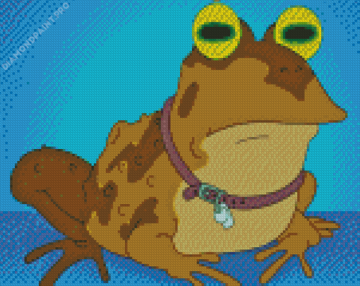 Hypnotoad Character Diamond Painting