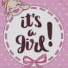 Its A Girl Poster Diamond Painting