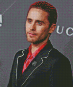 Jared Leto With Red Hair Diamond Painting