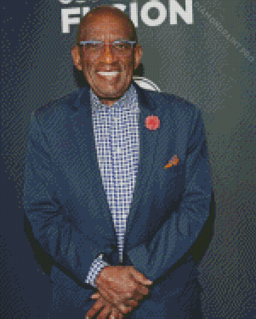 Journalist Al Roker Diamond Painting