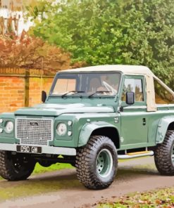 Land Rover Defender 90 Diamond Painting