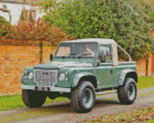 Land Rover Defender 90 Diamond Painting