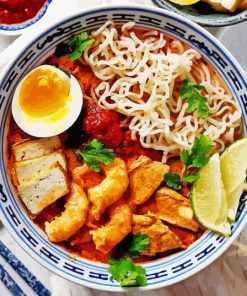 Malaysian Red Curry Laksa