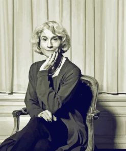 Monochrome Martha Nussbaum Diamond Painting