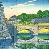 Morning At Nijubashi Bridge Diamond Painting