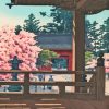 Myohon Temple Hasui Kawase Diamond Painting