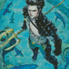 Namor Character Diamond Painting