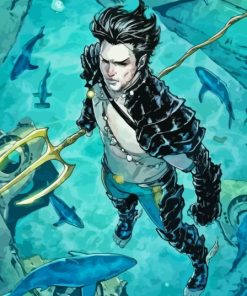 Namor Character Diamond Painting