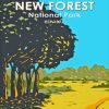 New Forest National Park Poster Diamond Painting