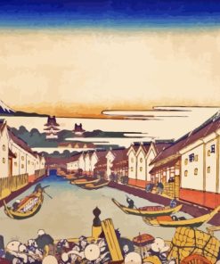 Nihonbashi Bridge In Edo Diamond Painting