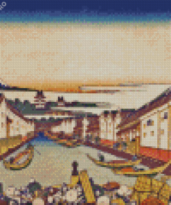 Nihonbashi Bridge In Edo Diamond Painting