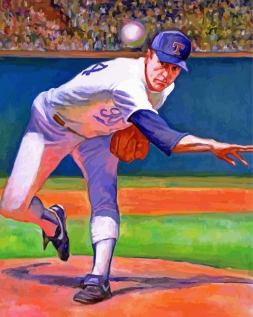 Nolan Ryan Player Art Diamond Painting