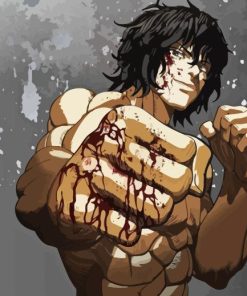 Ohma Tokita Kengan Ashura Anime Diamond Painting