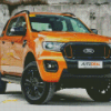 Orange Ford Ranger Diamond Painting