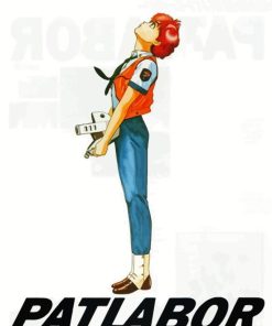 Patlabor Character Poster Diamond Painting