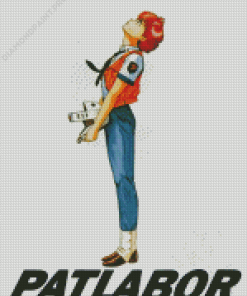 Patlabor Character Poster Diamond Painting