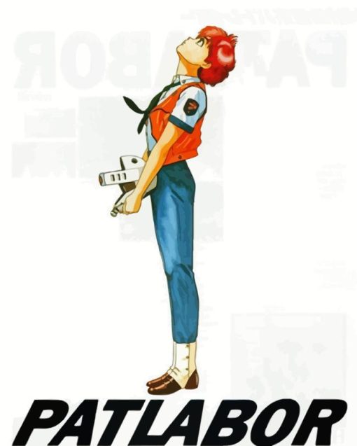 Patlabor Character Poster Diamond Painting