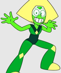 Peridot Cartoon Character Diamond Painting