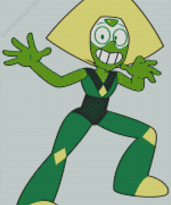 Peridot Cartoon Character Diamond Painting