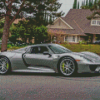 Porsche 918 Spyder Side View Diamond Painting