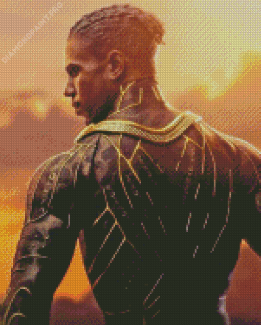 Powerful Erik Killmonger Diamond Painting