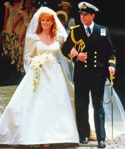 Prince Andrew And Sarah Wedding Diamond Painting