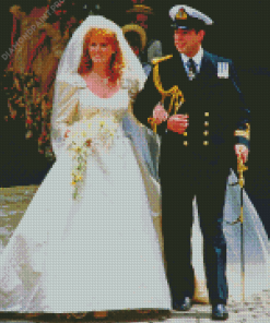 Prince Andrew And Sarah Wedding Diamond Painting