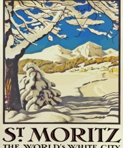 Saint Moritz Worlds White City Diamond Painting