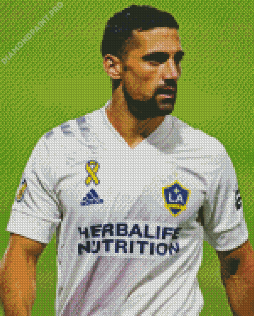 Sebastian Lletget Football Player Diamond Painting