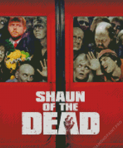 Shaun Of The Dead Poster Diamond Painting