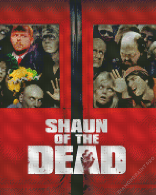 Shaun Of The Dead Poster Diamond Painting