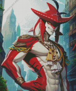 Sidon Video Game Character Diamond Painting