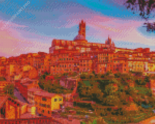 Siena City Diamond Painting