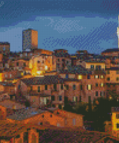 Siena City Italy Diamond Painting