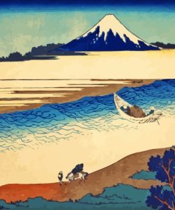 Tama River Katsushika Hokusai Diamond Painting