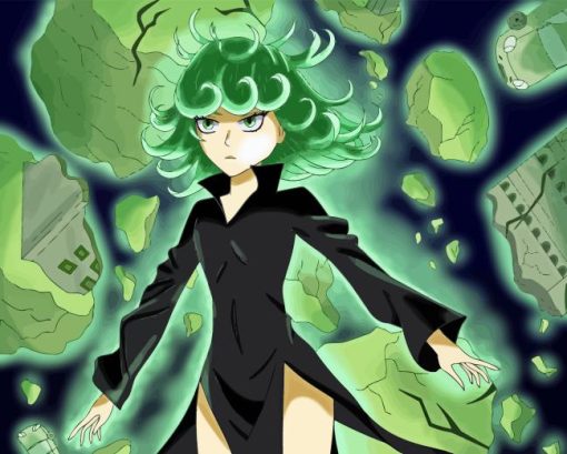 Tatsumaki One Punch Man Diamond Painting