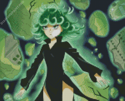 Tatsumaki One Punch Man Diamond Painting