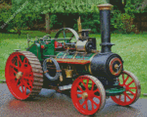 Traction Engine Diamond Painting