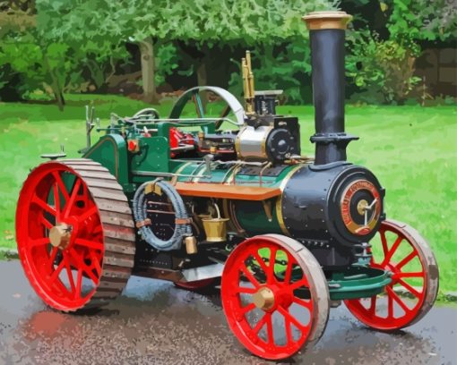 Traction Engine Diamond Painting