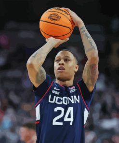 UConn Huskies Basketball Player Diamond Painting