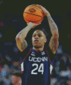 UConn Huskies Basketball Player Diamond Painting